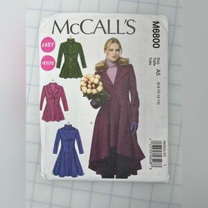 McCall’s 6800 Coat Pattern